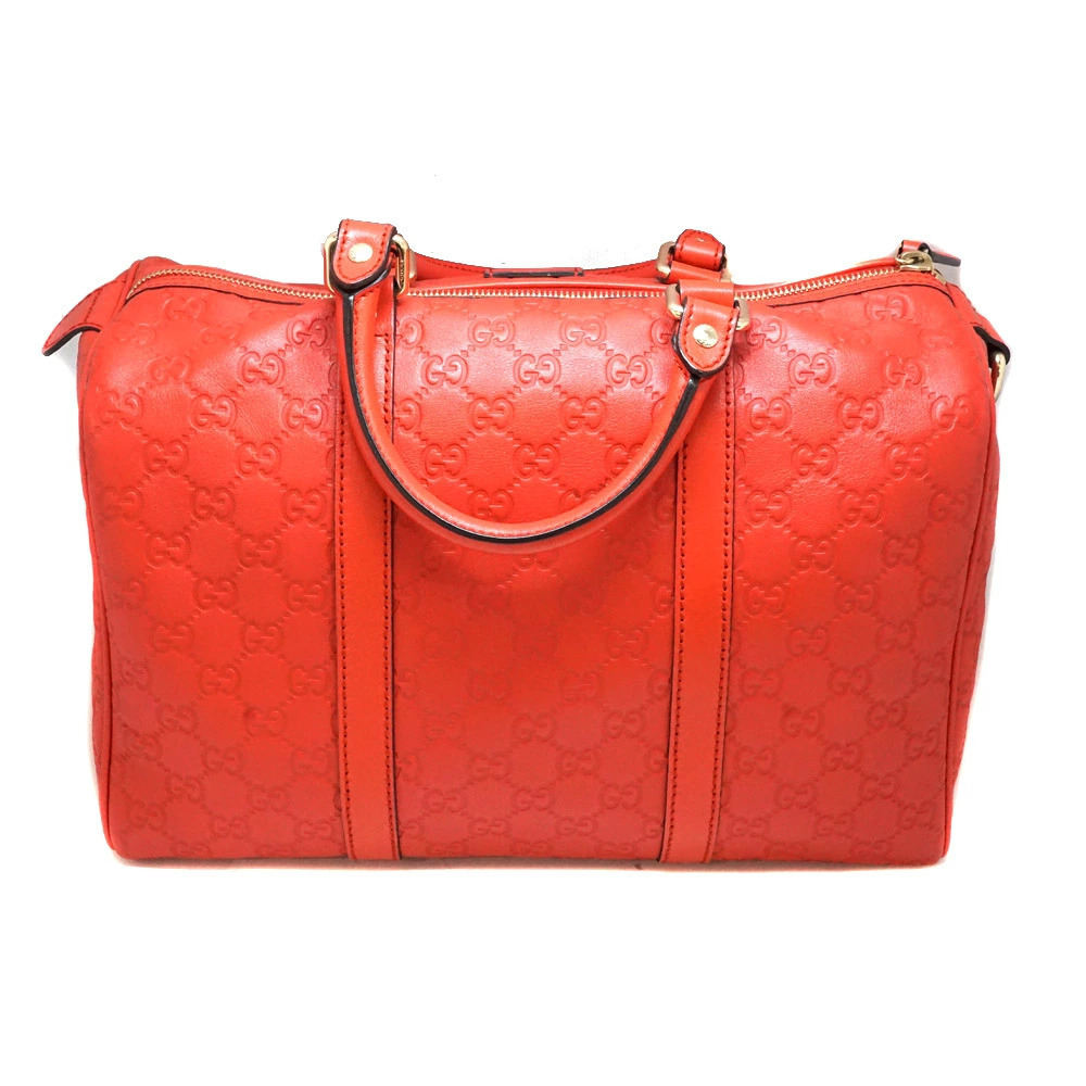 Gucci Boston Red Bag Handbag ssima